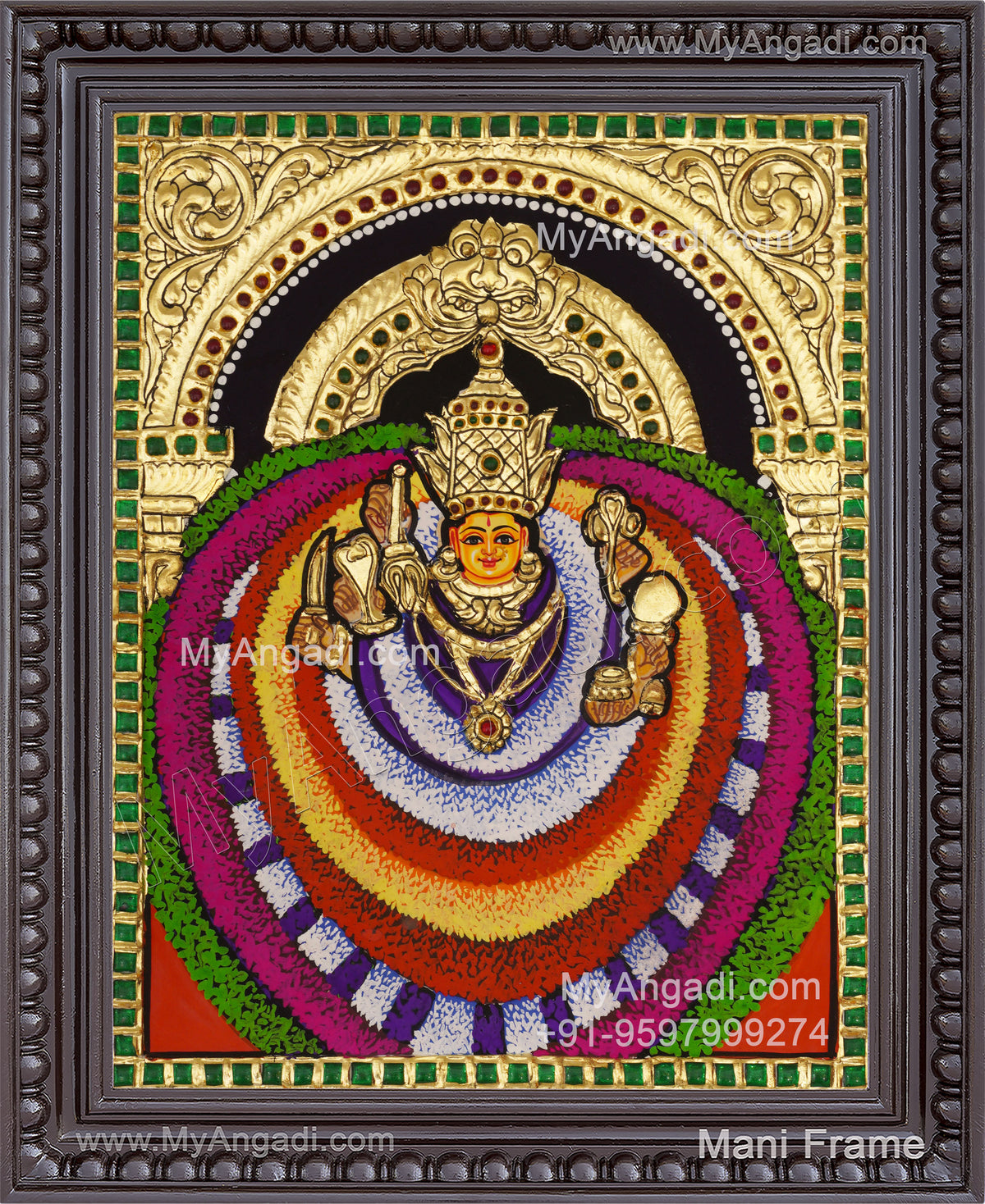 Swarnabha Devi Tanjore Painting