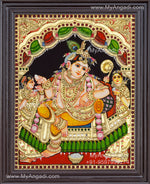 Darbar Krishna Tanjore Paintings