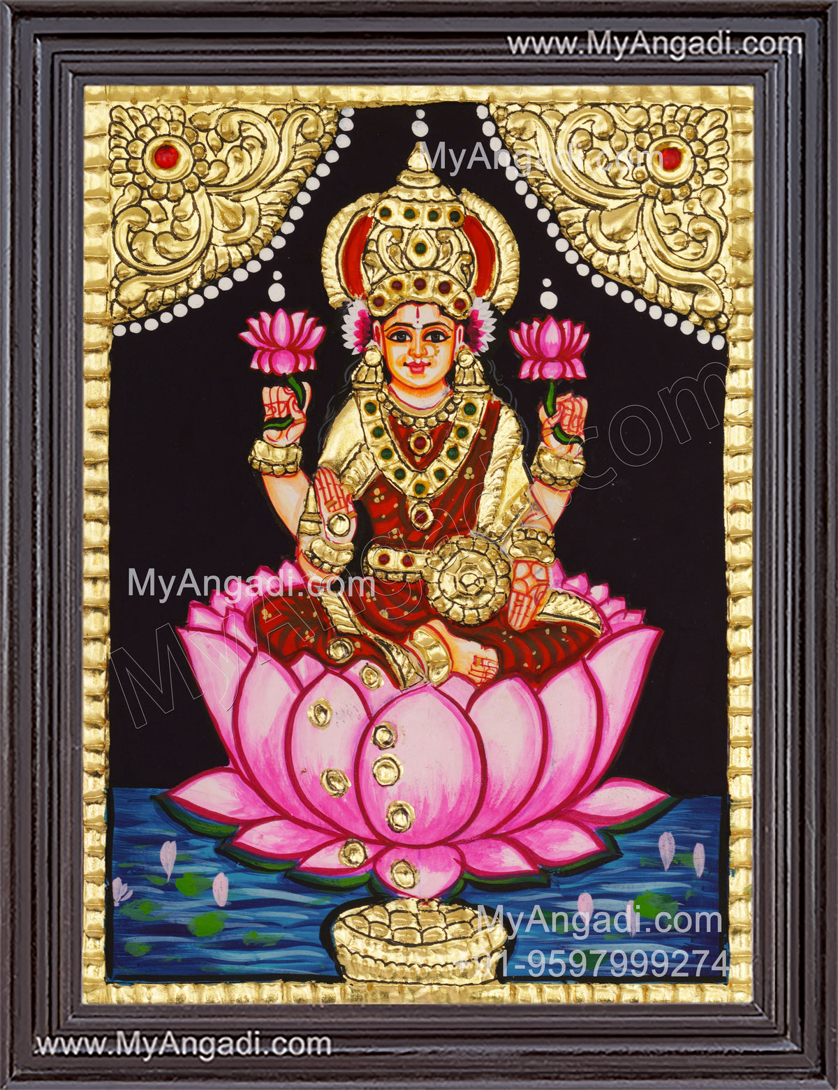 Lakshmi Tanjore Paintings