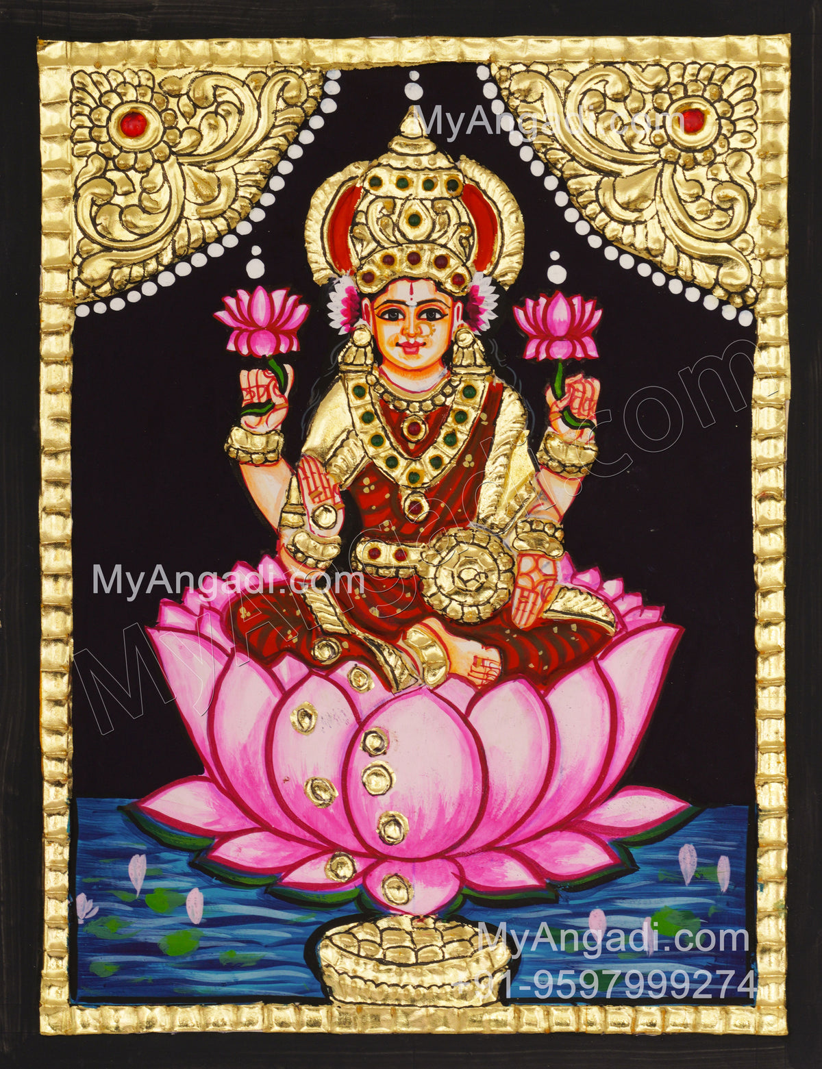 Lakshmi Tanjore Paintings
