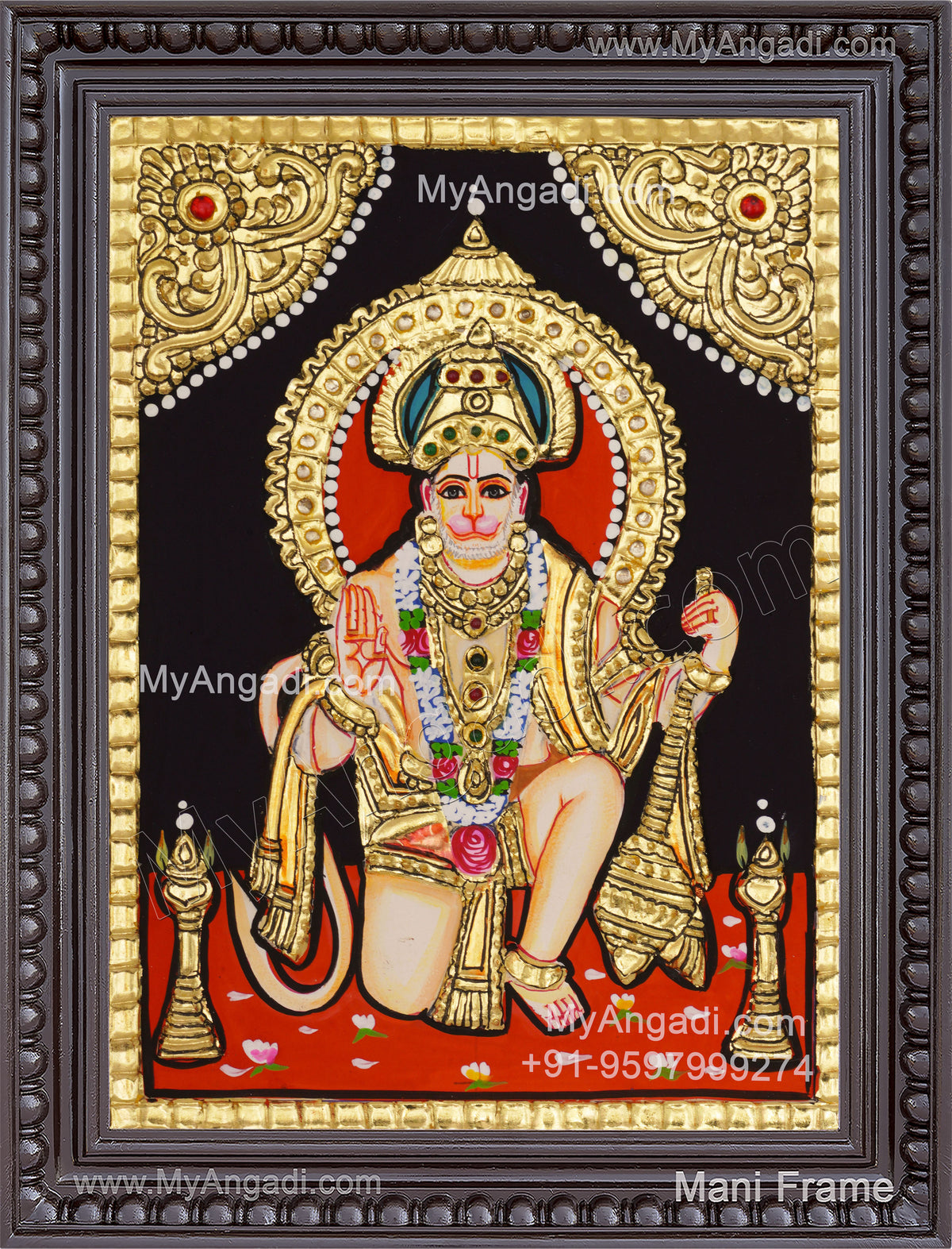 Hanuman Tanjore Paintings