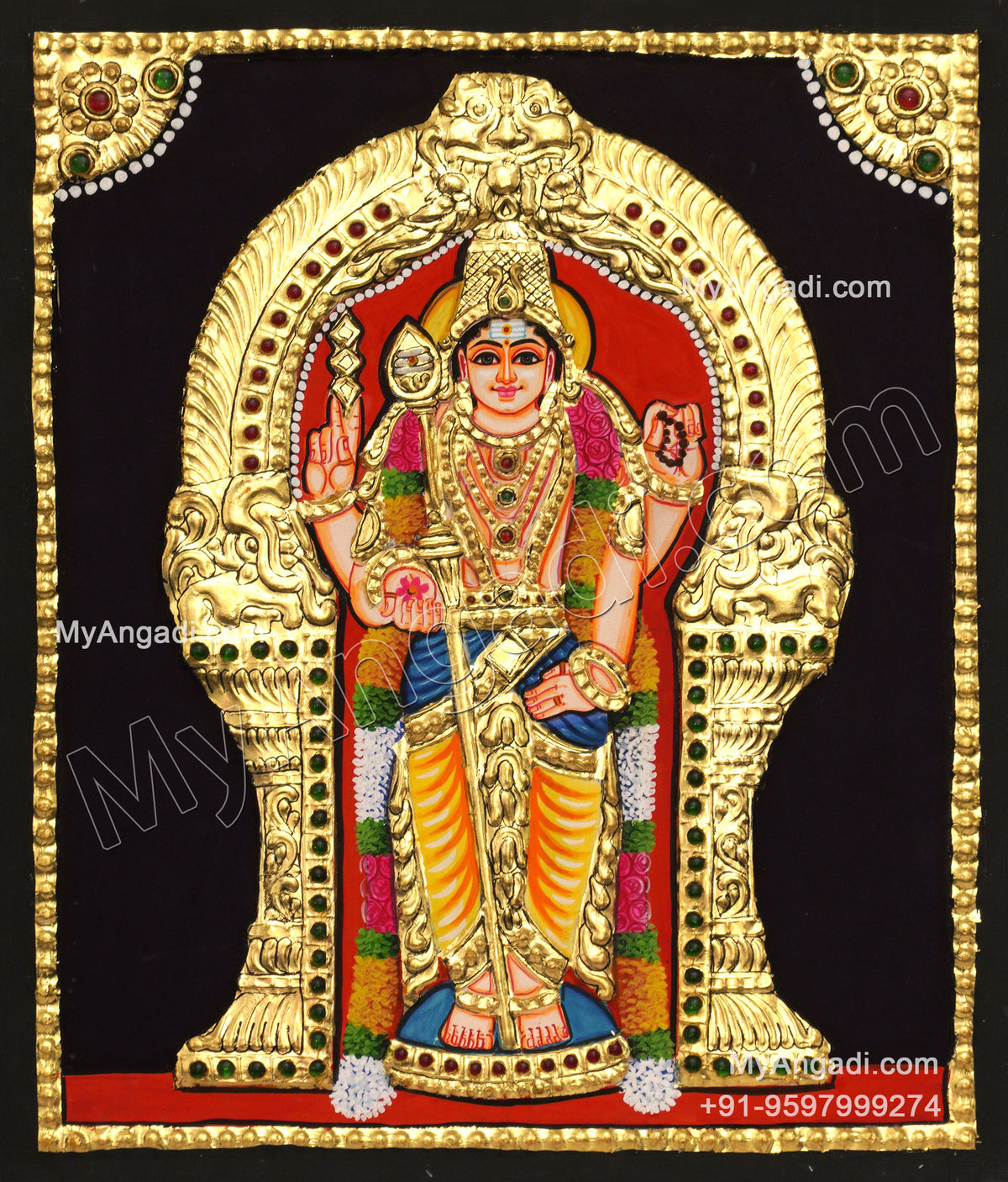 Subramaniyan Tanjore Painting