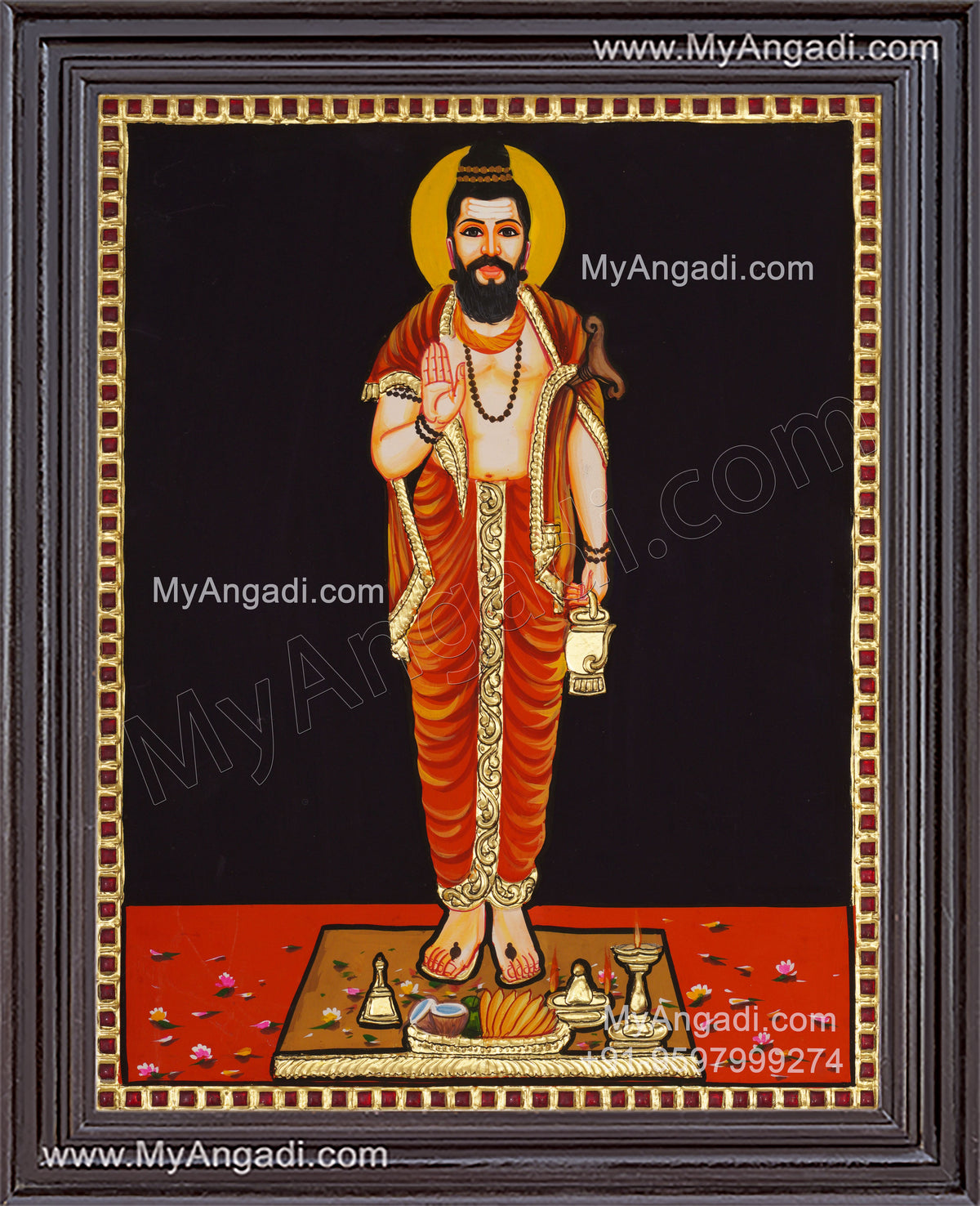 Saint Tanjore Painting