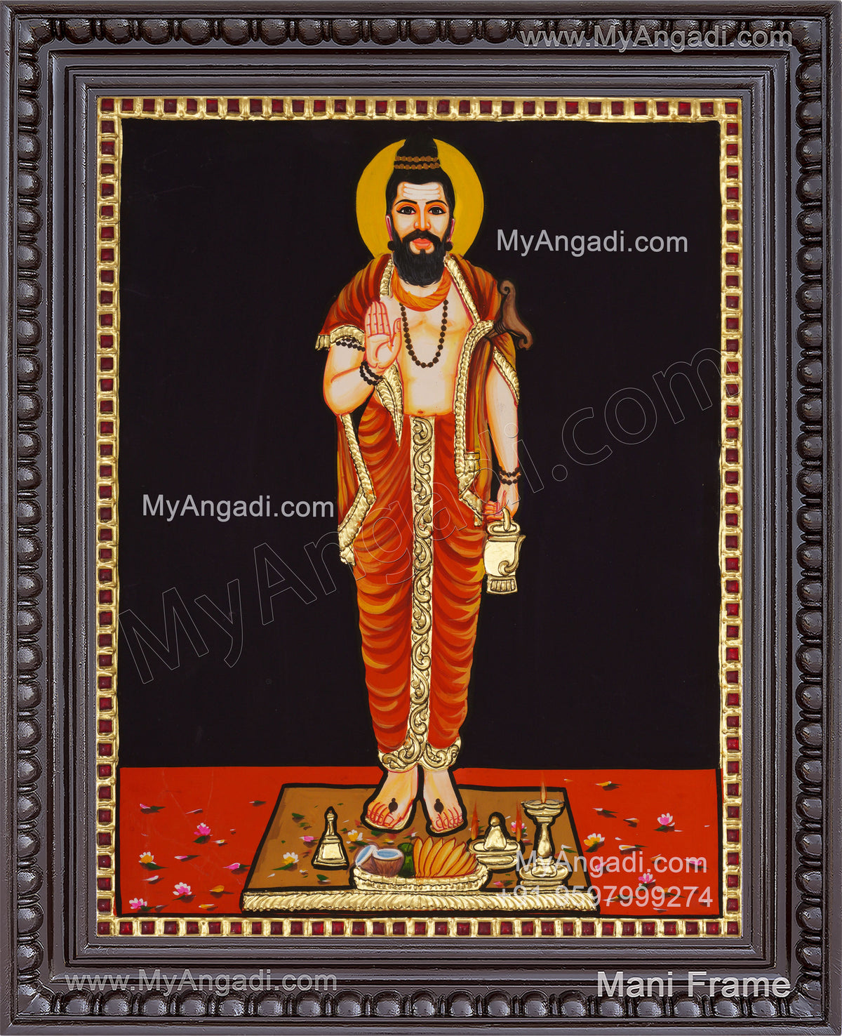 Saint Tanjore Painting