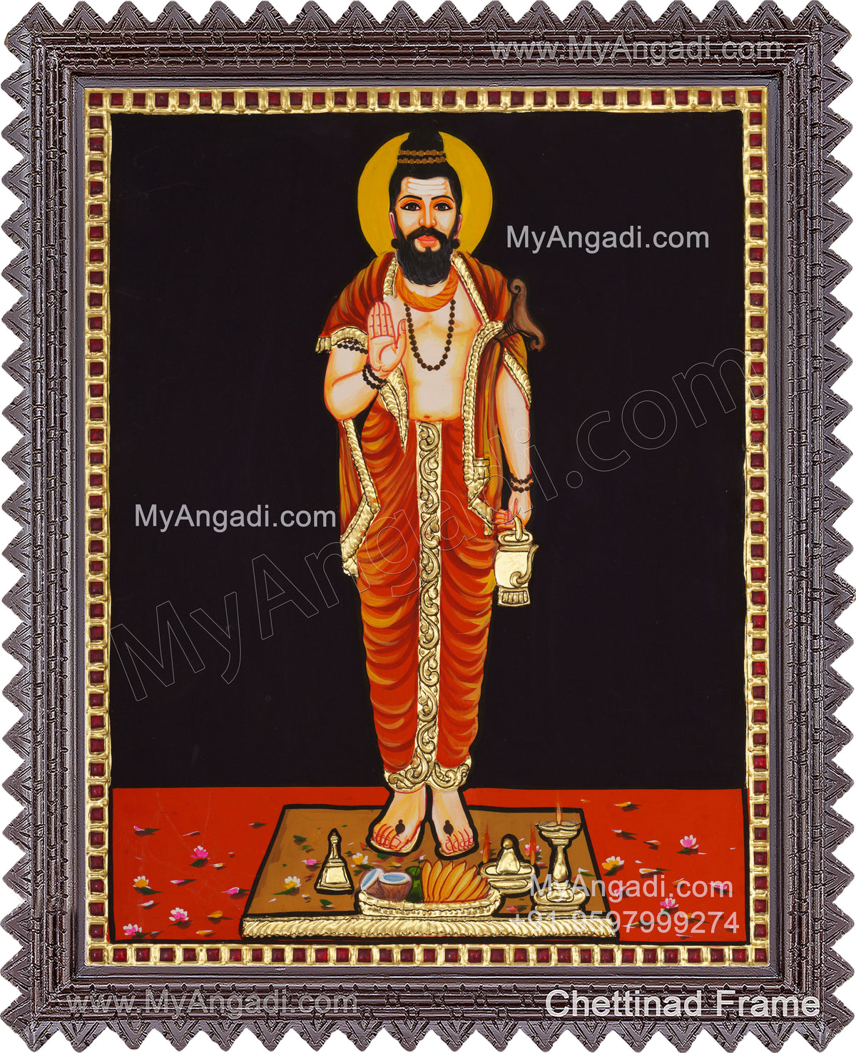 Saint Tanjore Painting