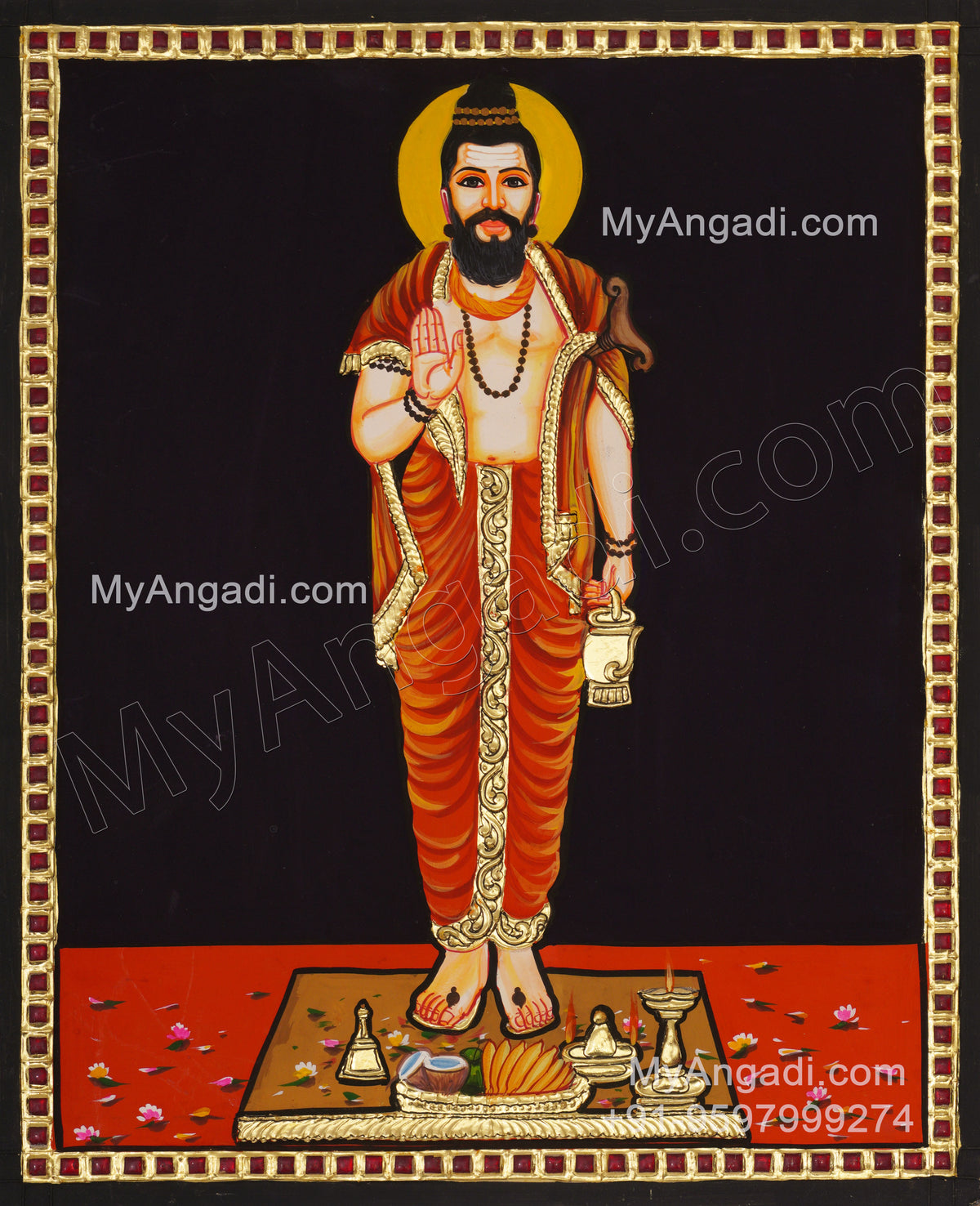 Saint Tanjore Painting
