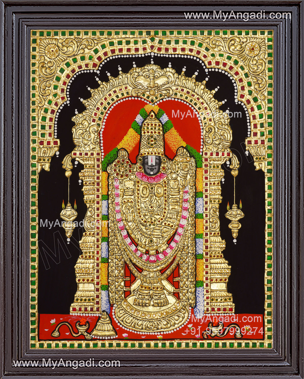 Perumal Tanjore Painting