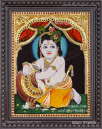 Butter Krishna Tanjore Painting
