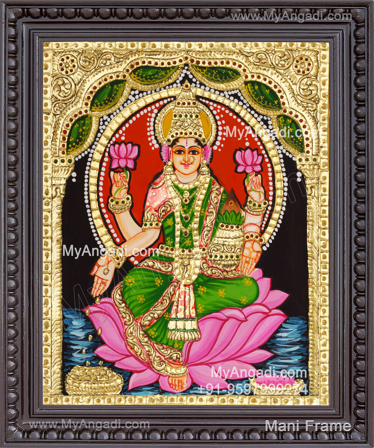 Lakshmi Tanjore Paintings