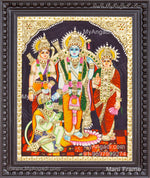 Ram Darbar Tanjore Painting