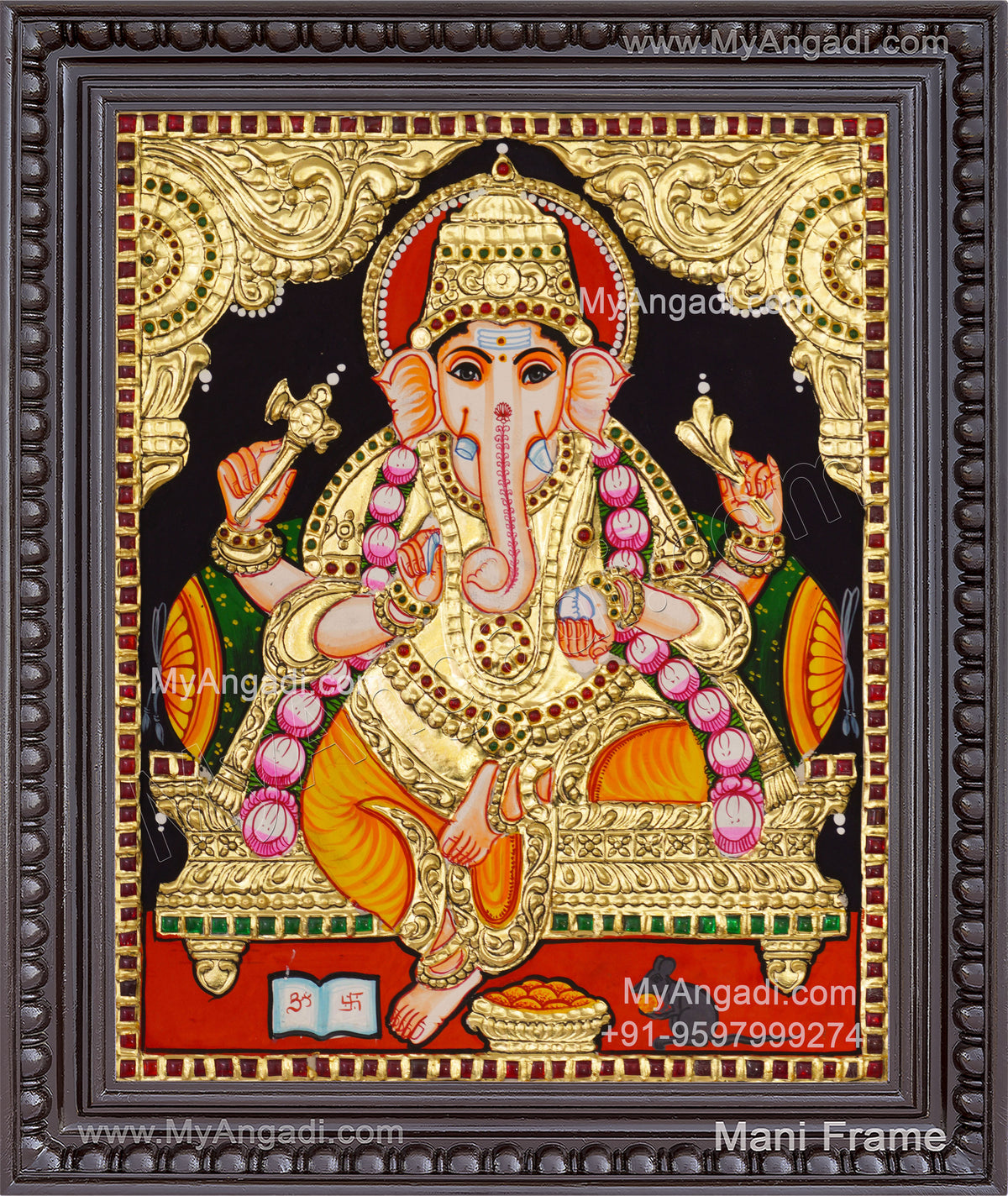 Ganesha Tanjore Paintings