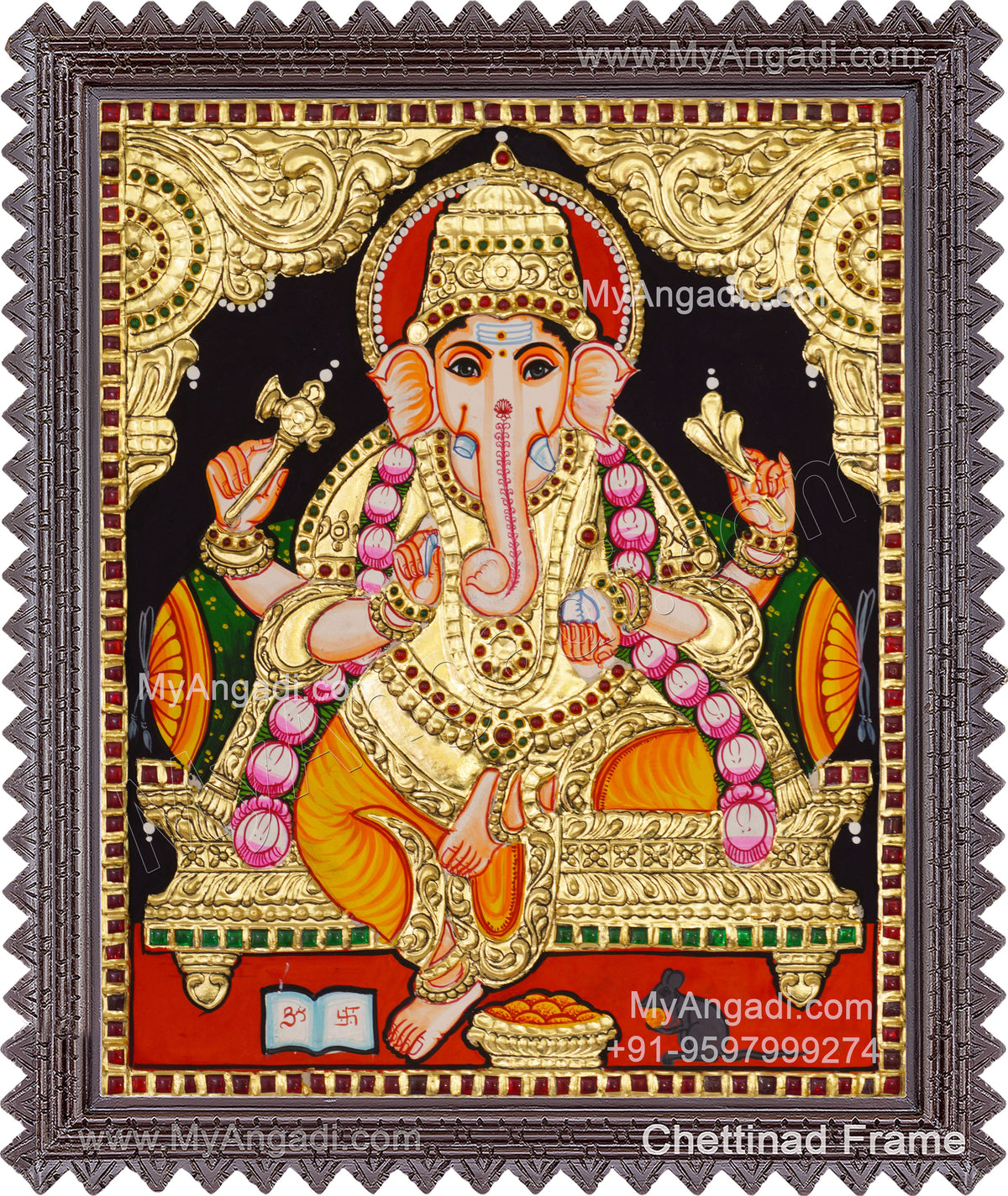 Ganesha Tanjore Paintings