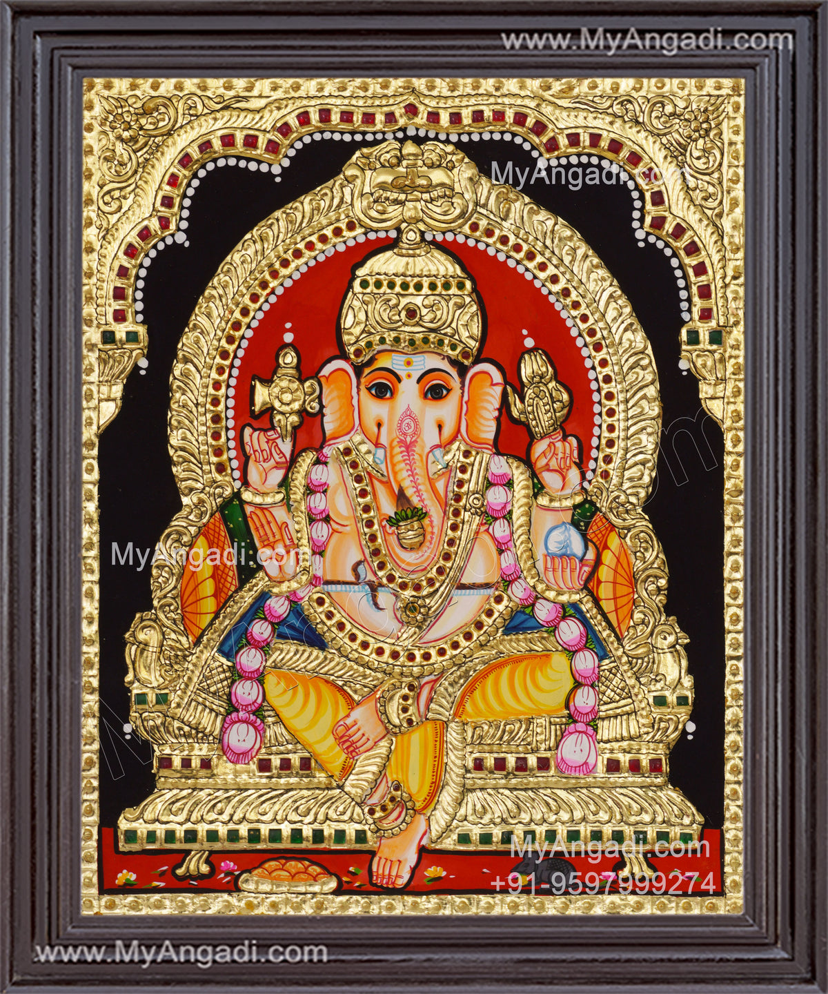Ganesha Tanjore Paintings