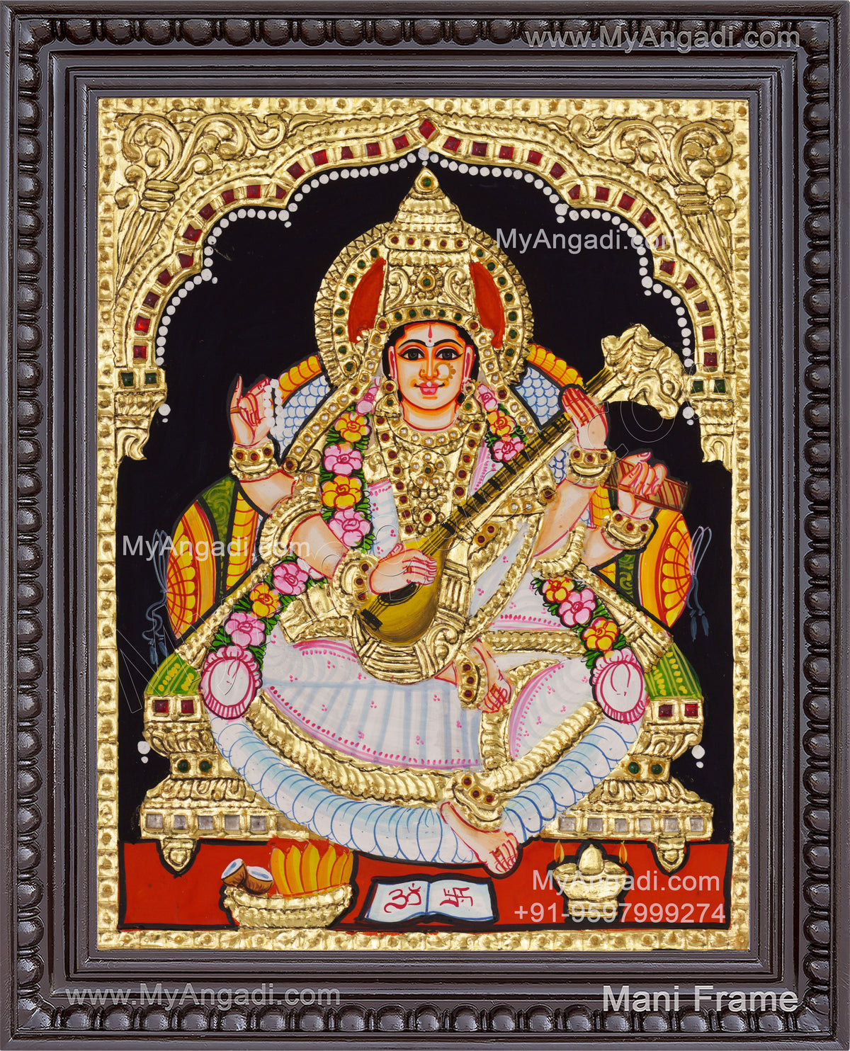 Saraswathi Tanjore Paintings