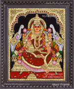 Gajalakshmi Tanjore Painting