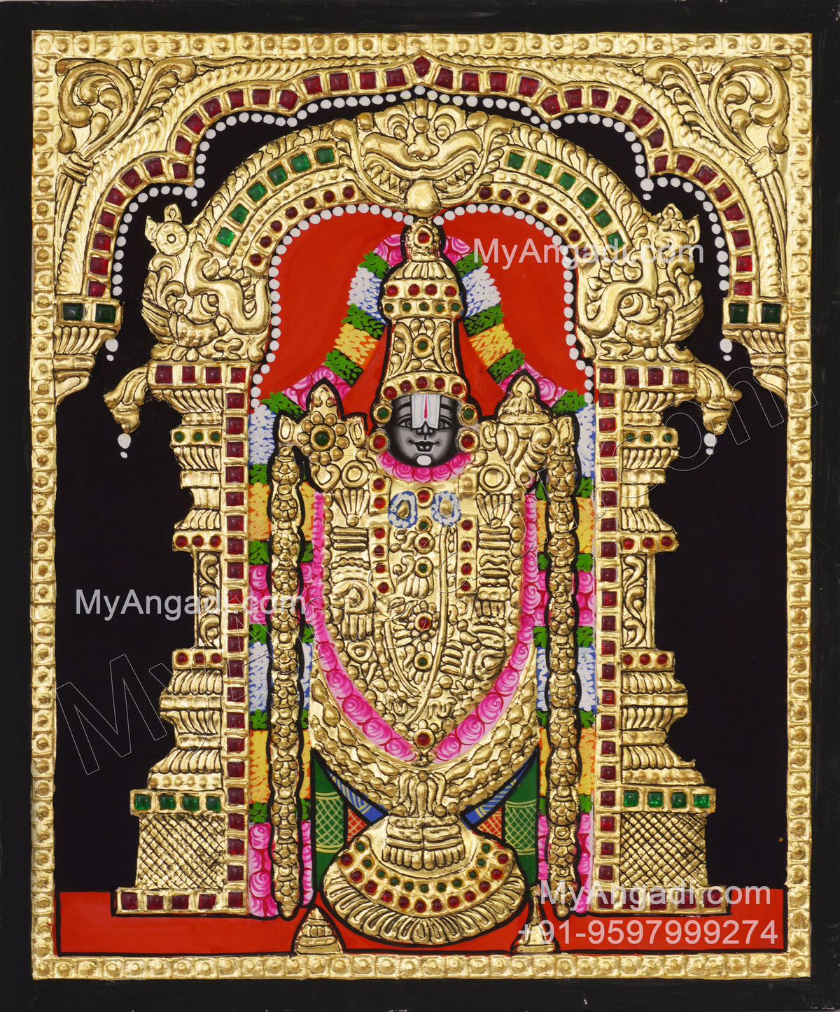 5 Set Tanjore Paintings
