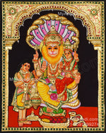 Lakshmi Narasimhar 3D Tanjore Painting