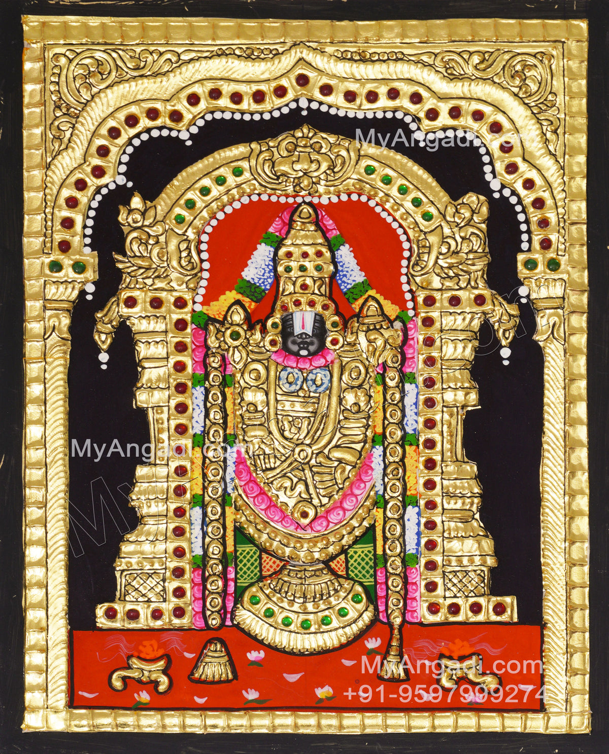 5 Set Tanjore Paintings