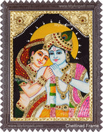 Radha Krishna Tanjore Painting