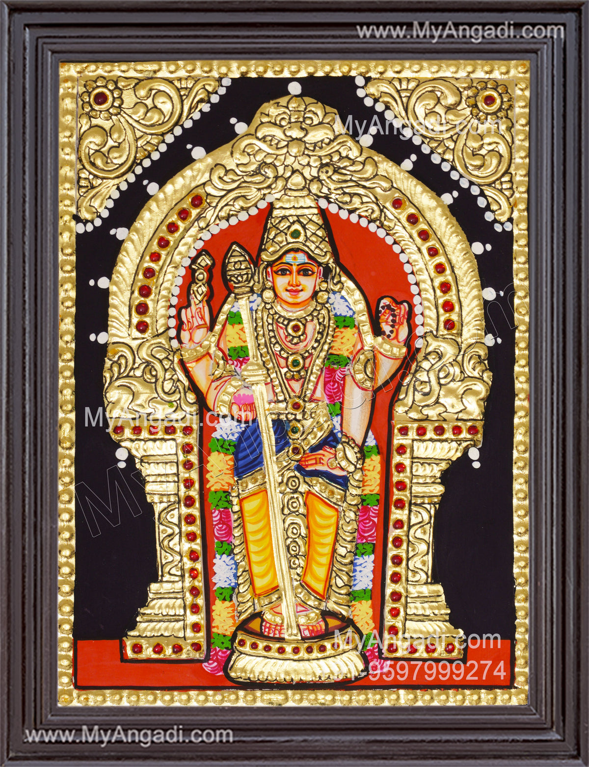 Murugan Tanjore Paintings