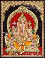 Ganapathi Tanjore Painting