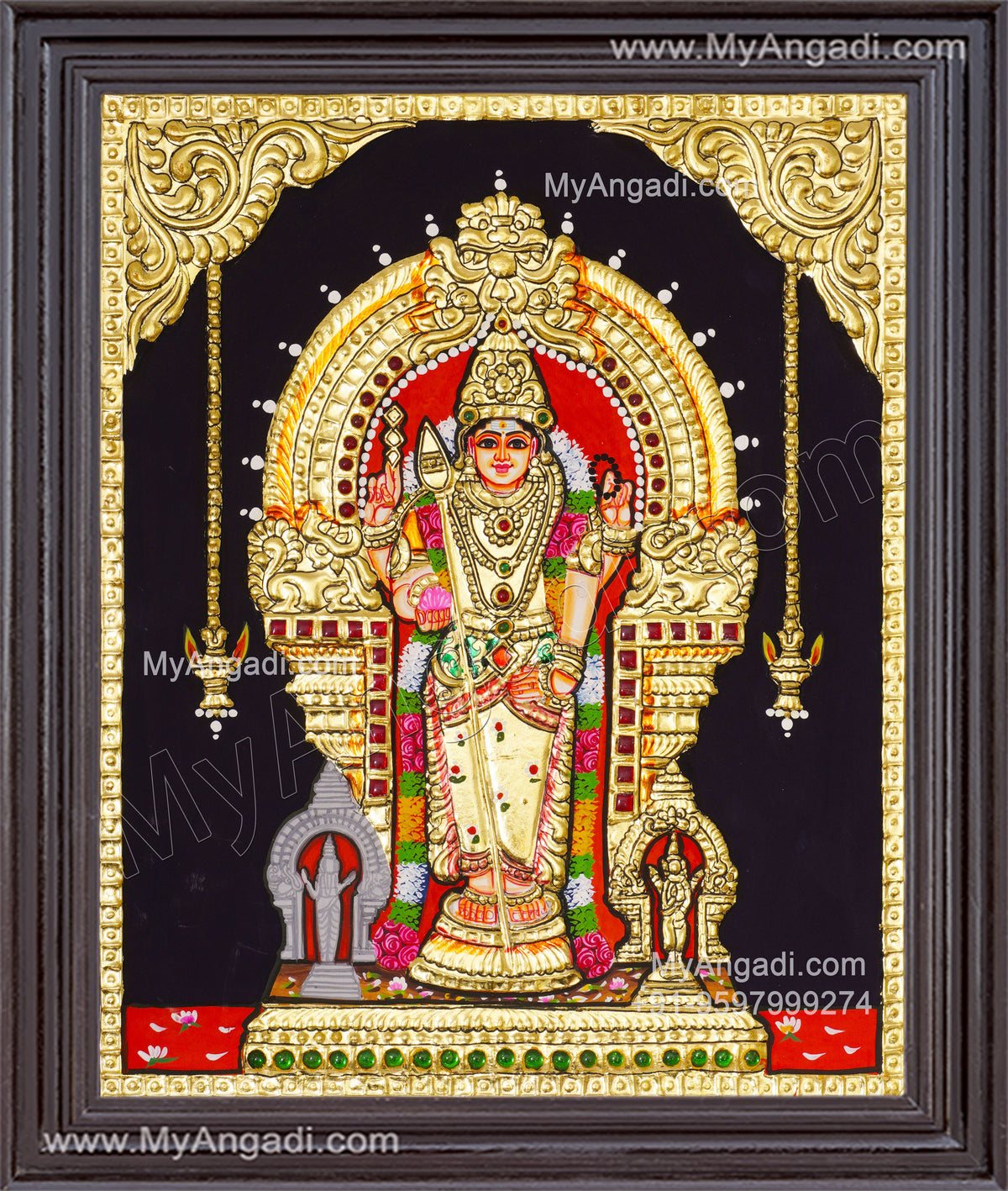 Murugar Tanjore Painting