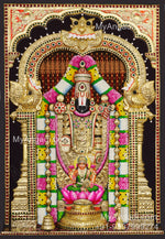 3d Balaji Lakshmi Tanjore Painting