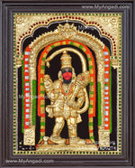 Ashtamsa Hanuman 3D Tanjore Painting