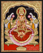 Gajalakshmi Tanjore Painting