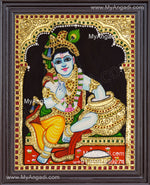 Krishna Tanjore Painting