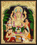 Sathyanarayana Tanjore Painting