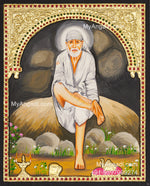 Saibaba Tanjore Painting