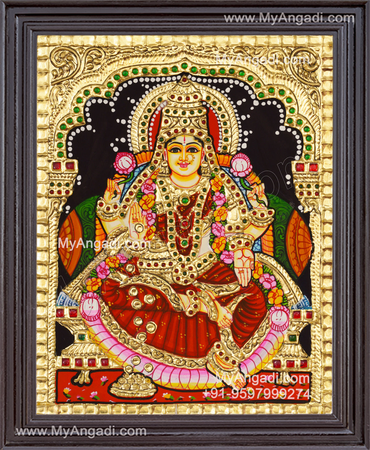 Lakshmi Tanjore Painting