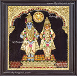 Pandurangan Rakhumai Tanjore Painting