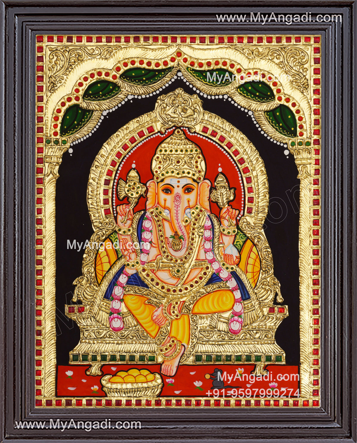 Ganesha Tanjore Paintings