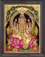 Iswarya Lakshmi Tanjore Painting