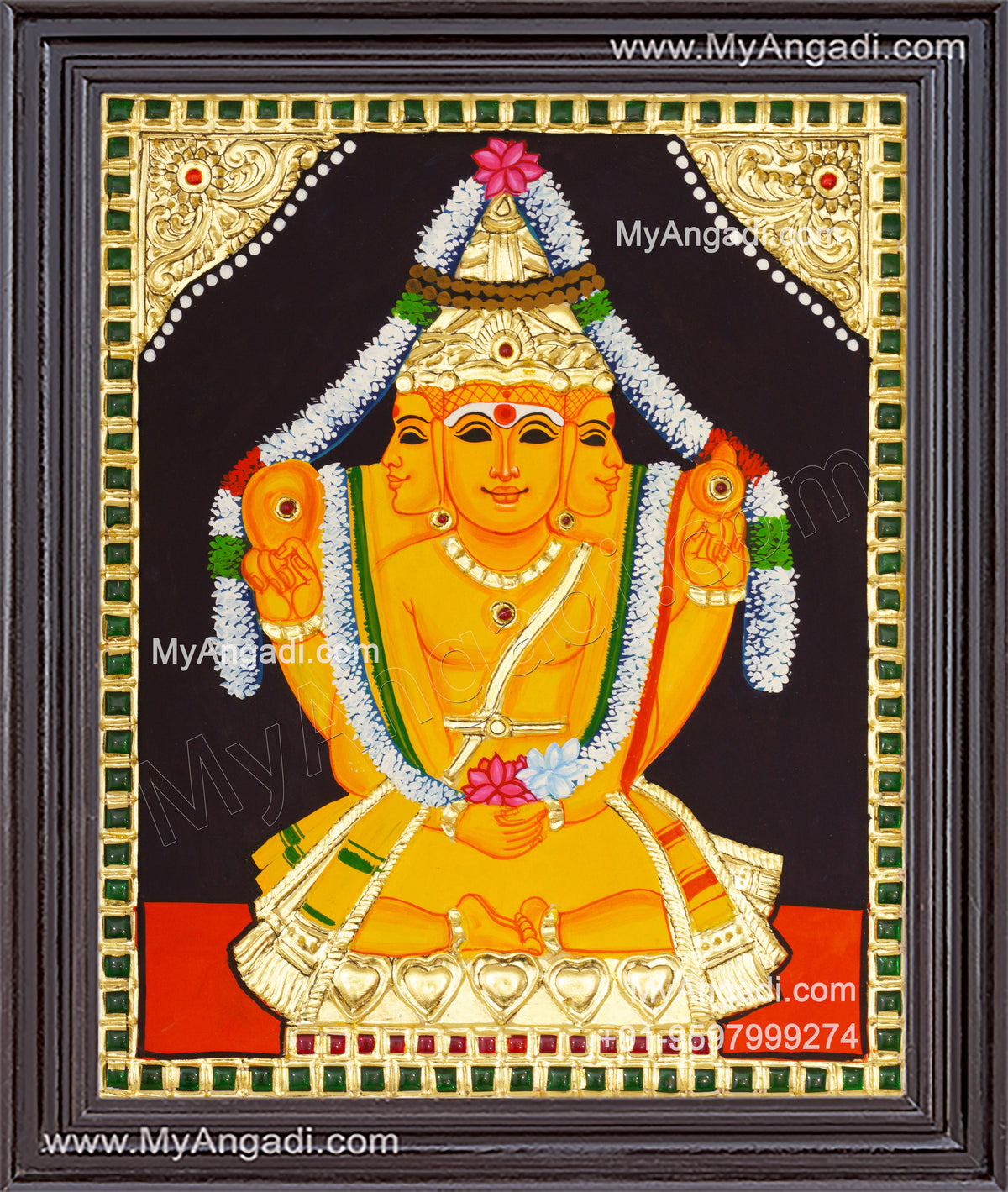 Brahma Tanjore Painting