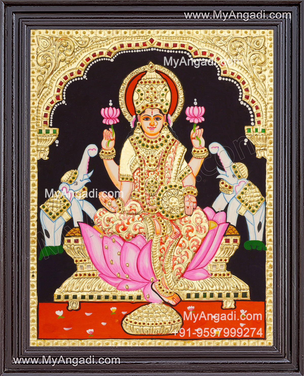 Lakshmi Tanjore Painting