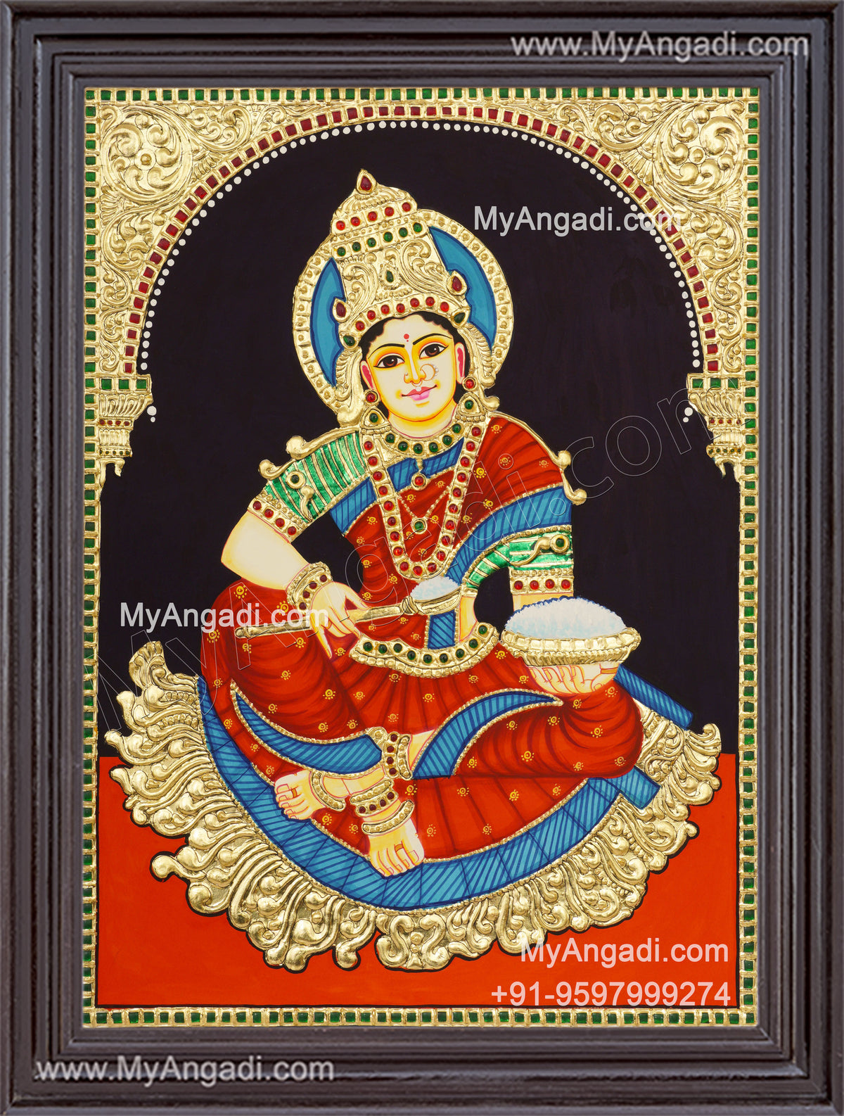 Annapurani Tanjore Painting