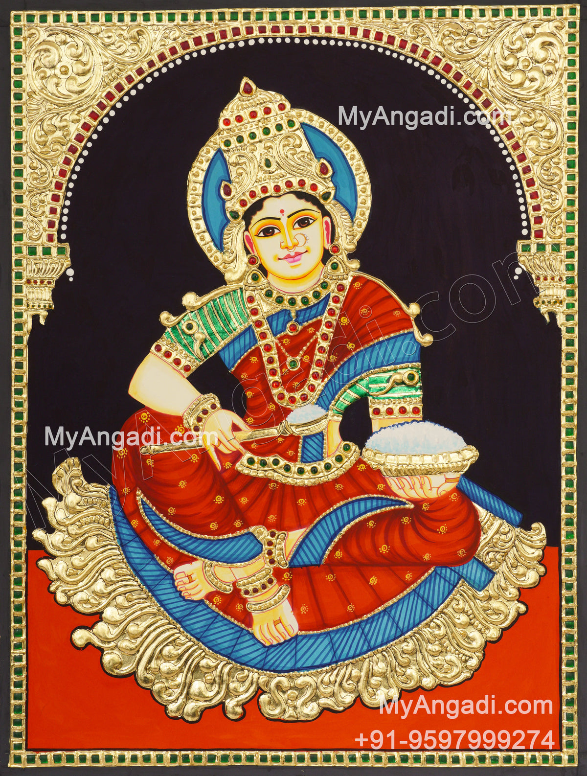 Annapurani Tanjore Painting