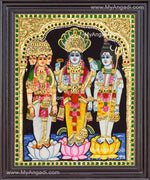 Thirimurthy Tanjore Painting