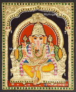 Ganapathi Tanjore Painting