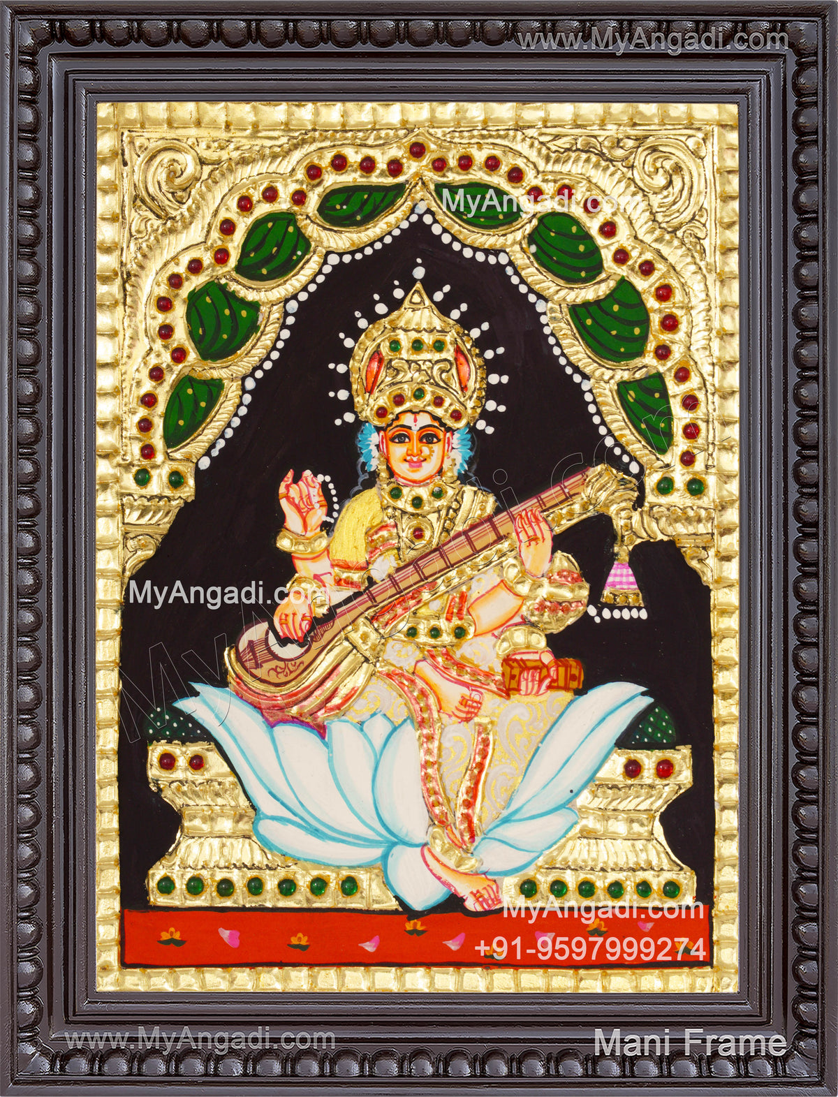 Saraswathi Tanjore Paintings