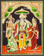 Ram Darbar Tanjore Painting