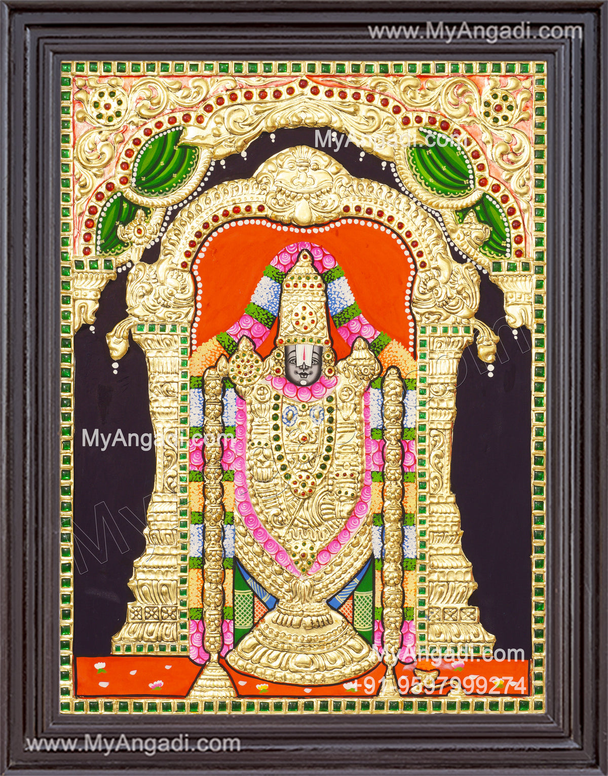VenkatachalapathyTanjore Painting