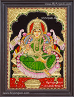 Gajalakshmi Tanjore Painting