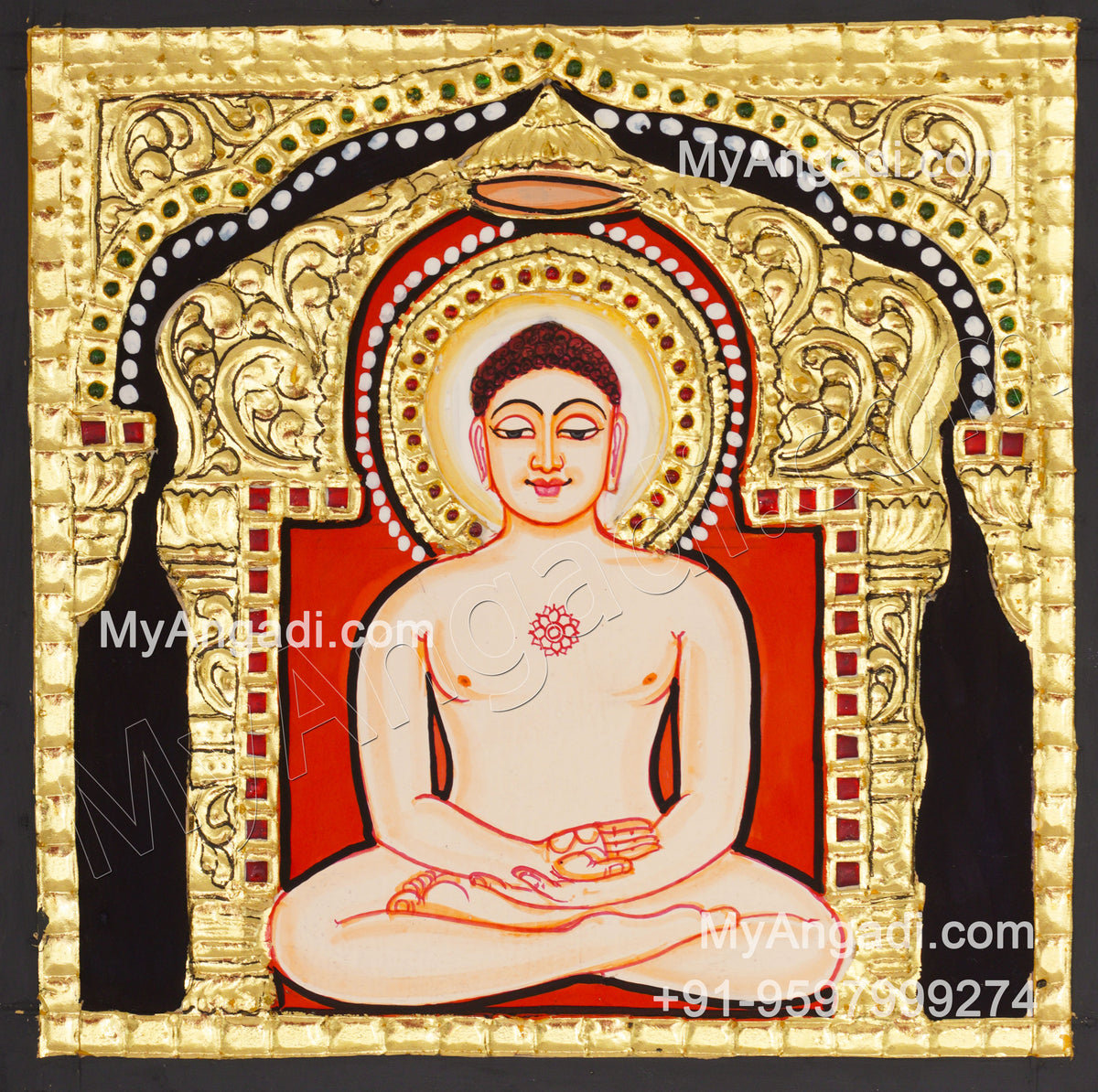 Mahaveer Tanjore Painting
