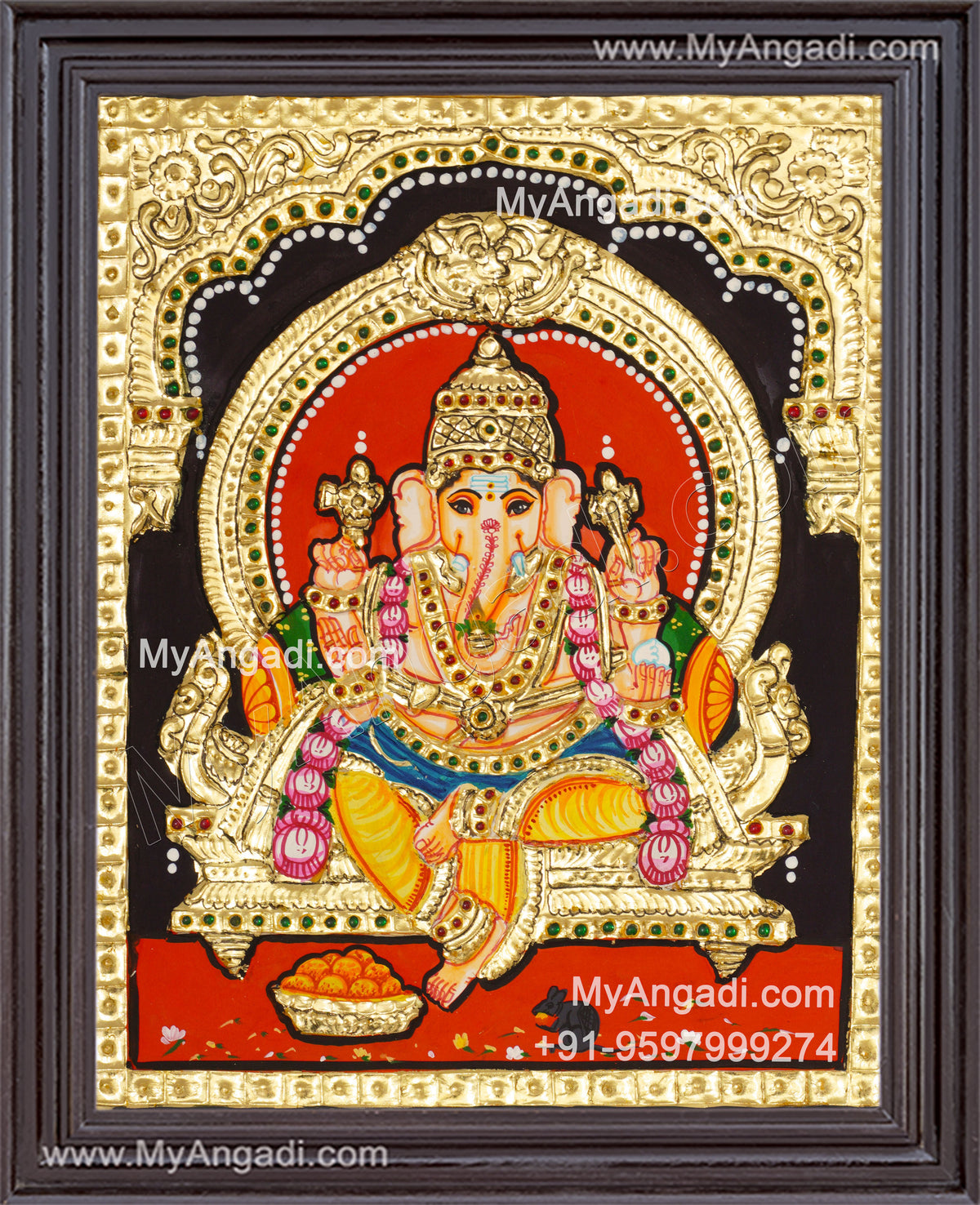Ganesha Tanjore Paintings