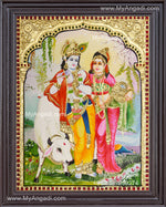 Radha Krishna Tanjore Paintings
