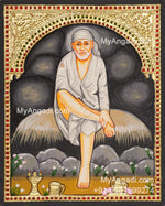 Saibaba Tanjore Painting